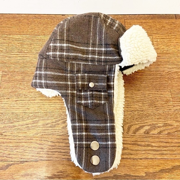 Stetson | Men's Plaid Sherpa Trapper Winter Hat One Size - Picture 2 of 11